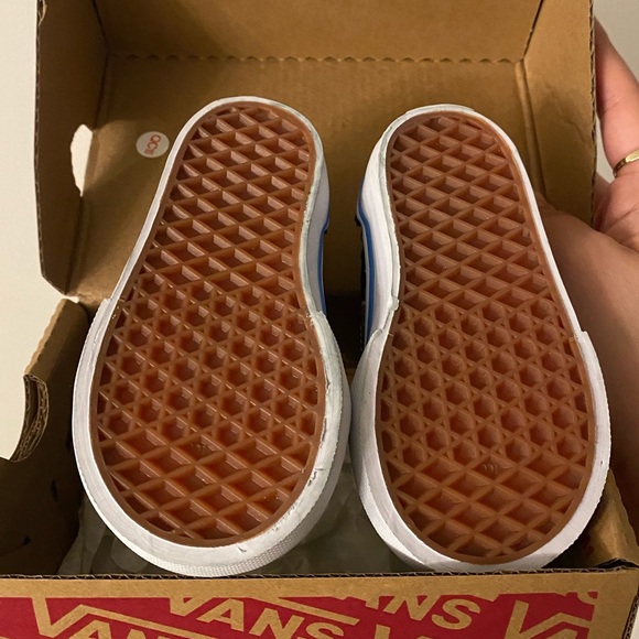 VANS Old Skool V - Glow Cosmic Zoo Black/Blu - Picture 5 of 6